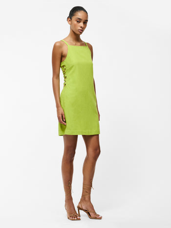 fcuk green dress Tuckernuck Green Dupioni Esme Dress Green / XS