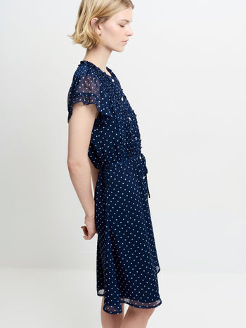 Polka Ruffle Dress K