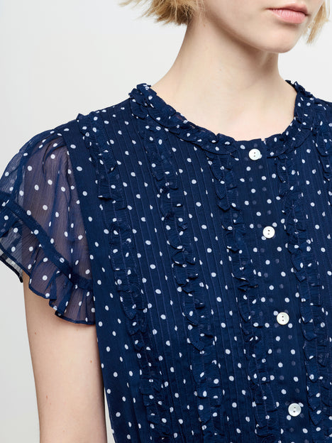 Polka Ruffle Dress