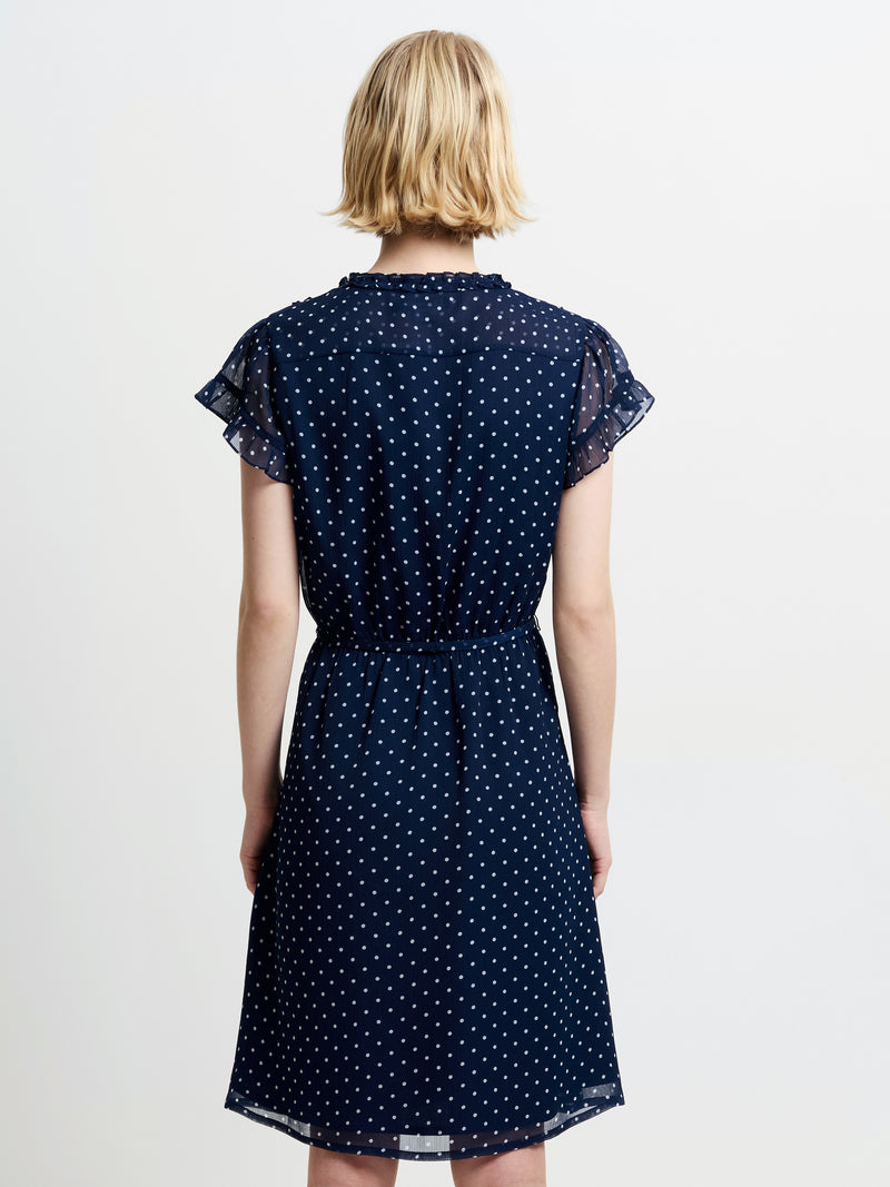Polka Ruffle Dress