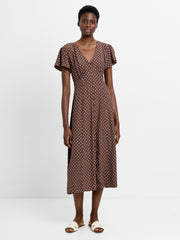 Polka Dot Eco Midi Dress