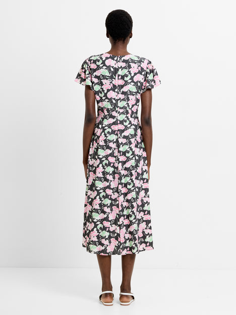 Ellie Eco Short Sleeve V-Neck Dress