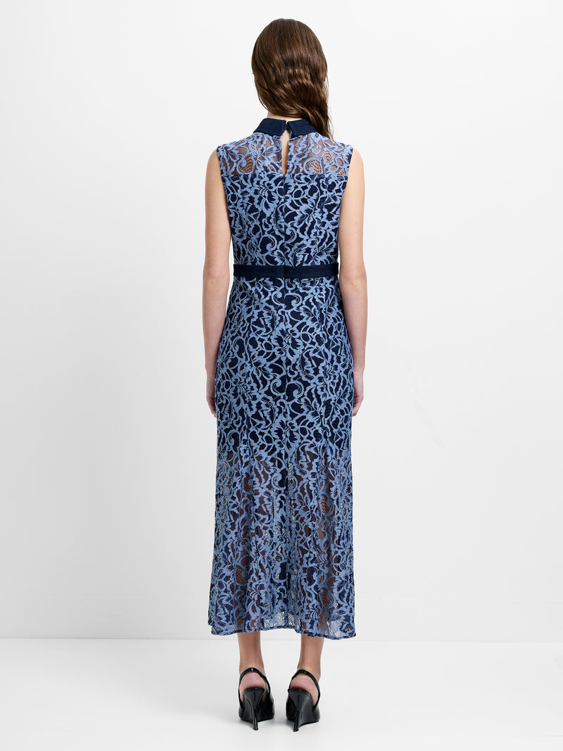 Skye Lace Godet Shirt Dress