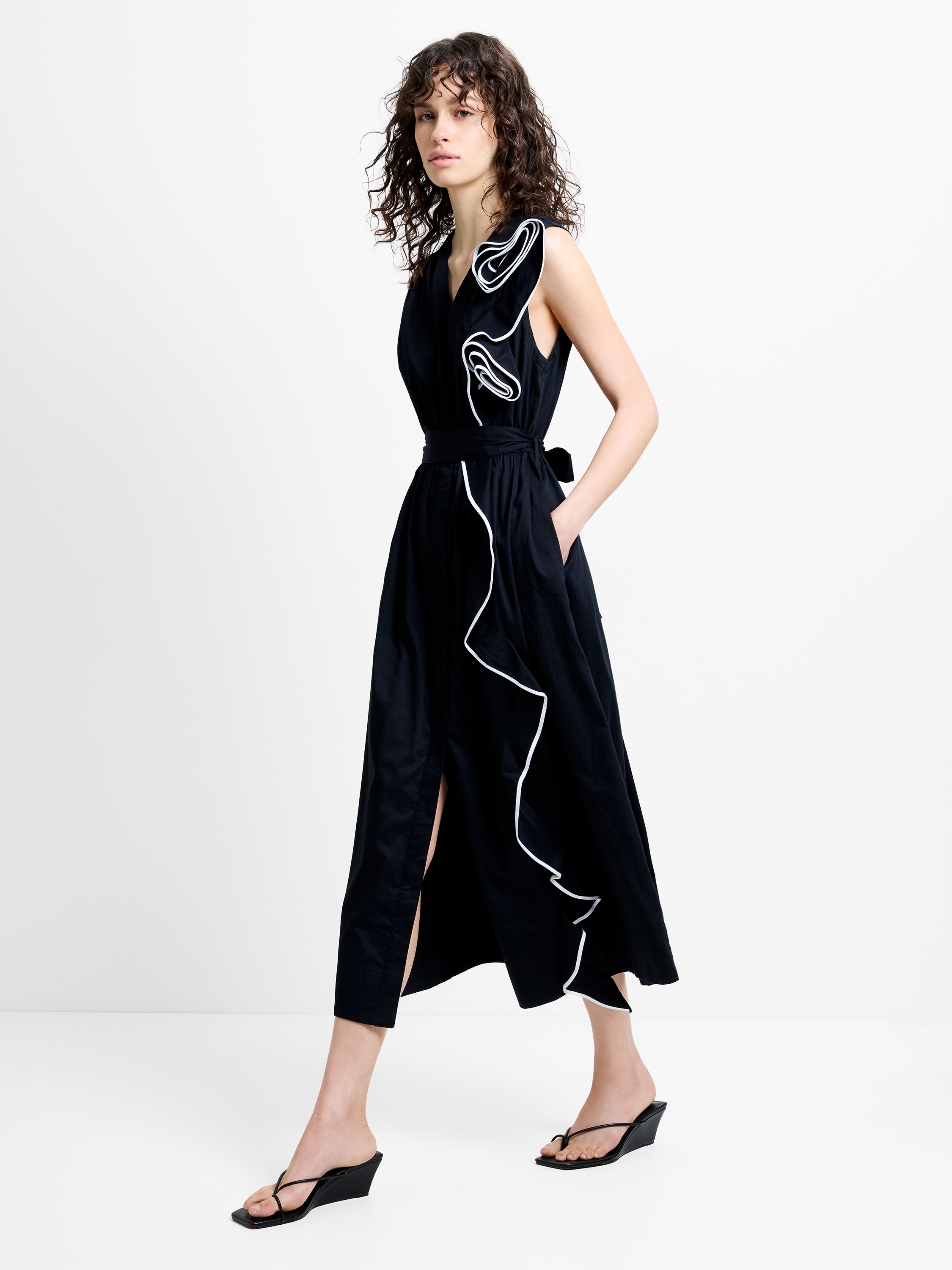 monochrome midi dress Monochrome Dresses  karina dresses