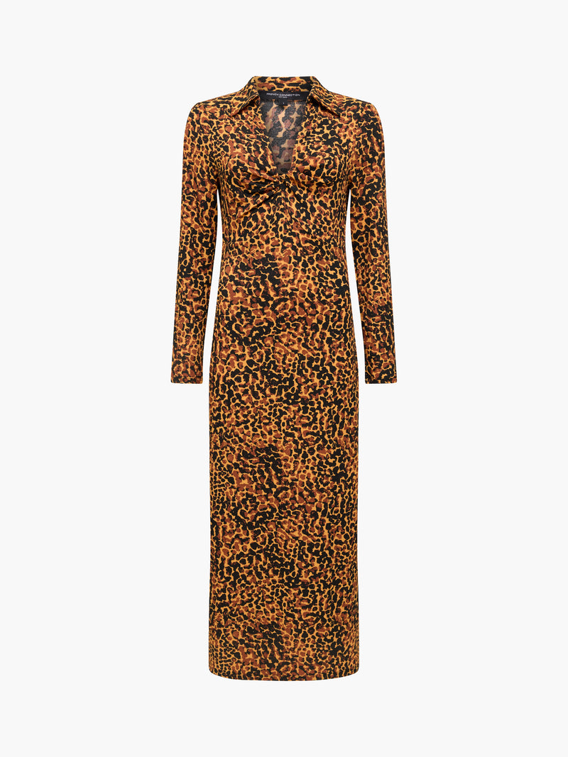 Lottie Zaria Textured Midi Dress