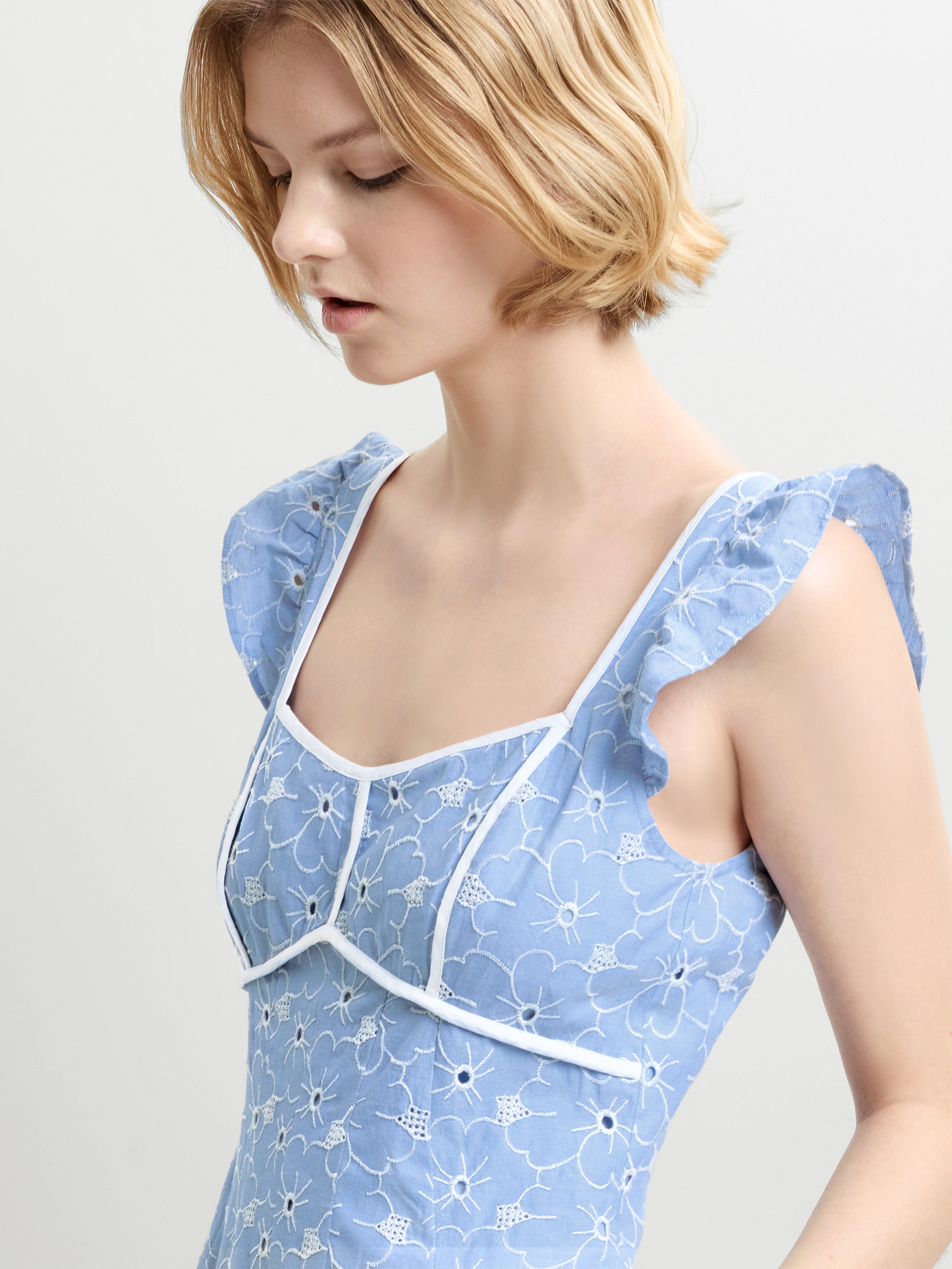 matilda midi dress MATILDA DRESS SLATE ROSE / L / FINAL SALE