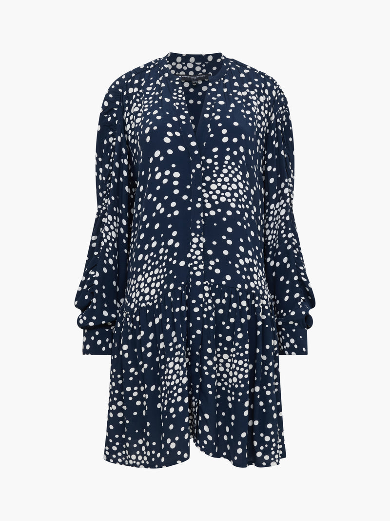 Thea Lizzie Eco Polka Dot Dropped Waist Dress