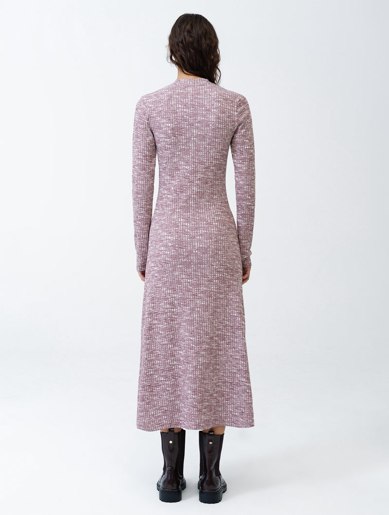 Deja Jersey Space Dye Ribbed Dress