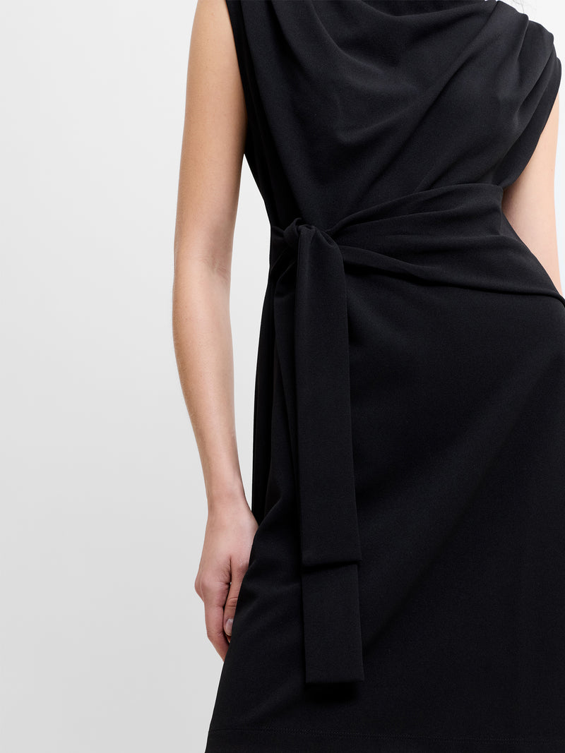 Zion Jersey Belted Shift Dress