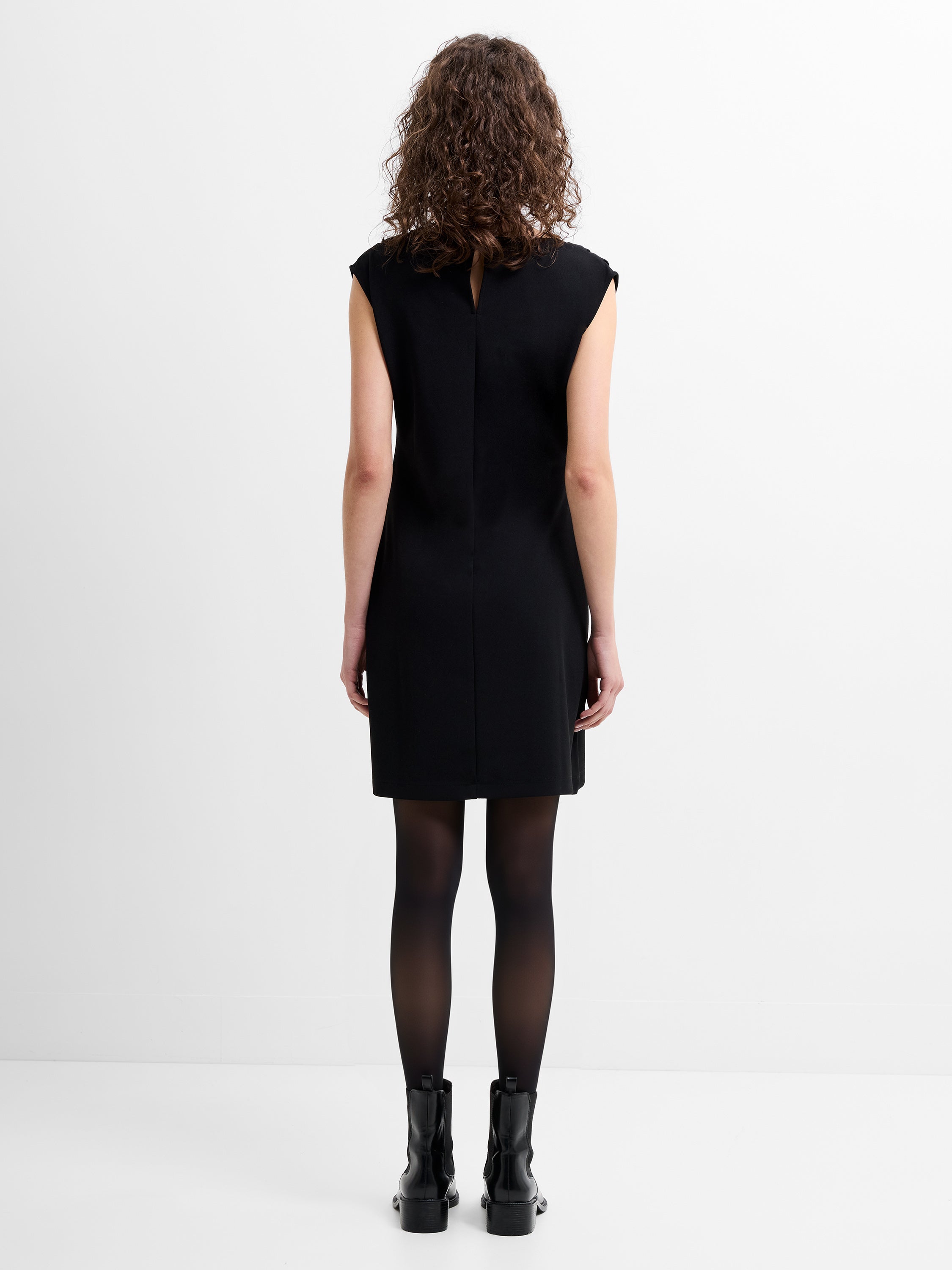 Zion Jersey Belted Shift Dress