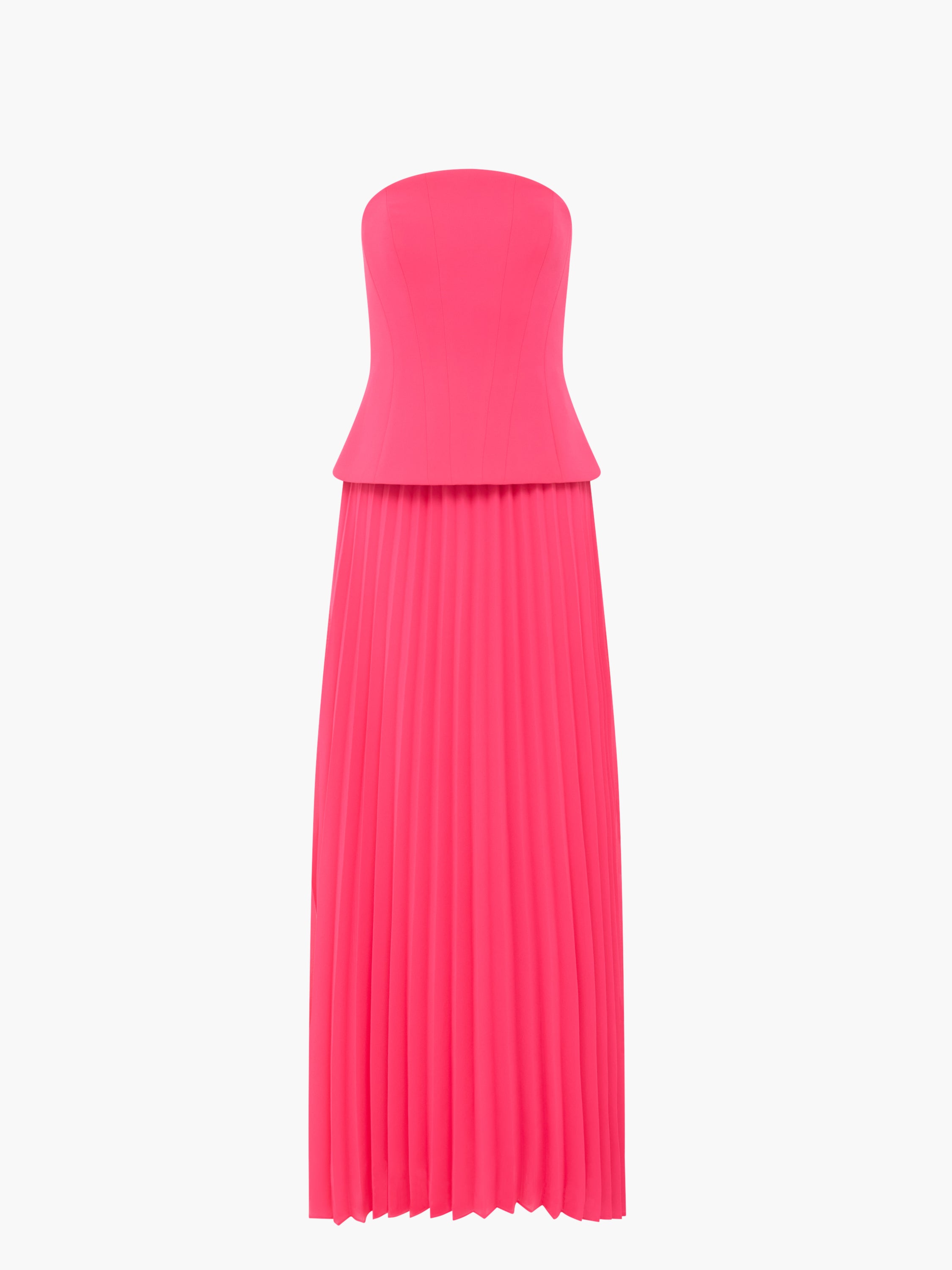 Tiana Georgette Corset Maxi Dress Peony Pink | French Connection UK Tiana Georgette Corset Maxi Dress Peony Pink | French Connection UK