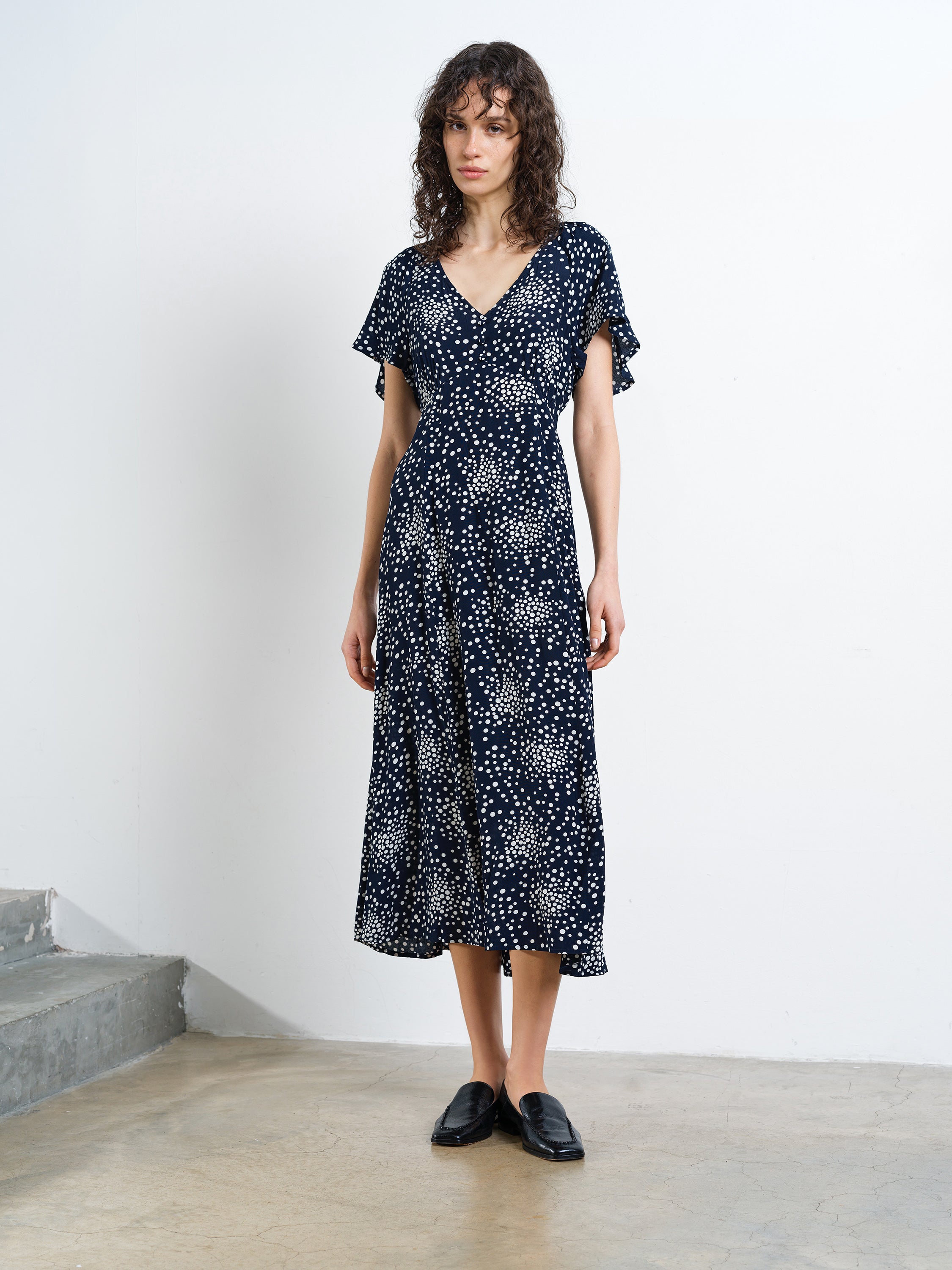 Lizzie Eco Midi Tea Dress