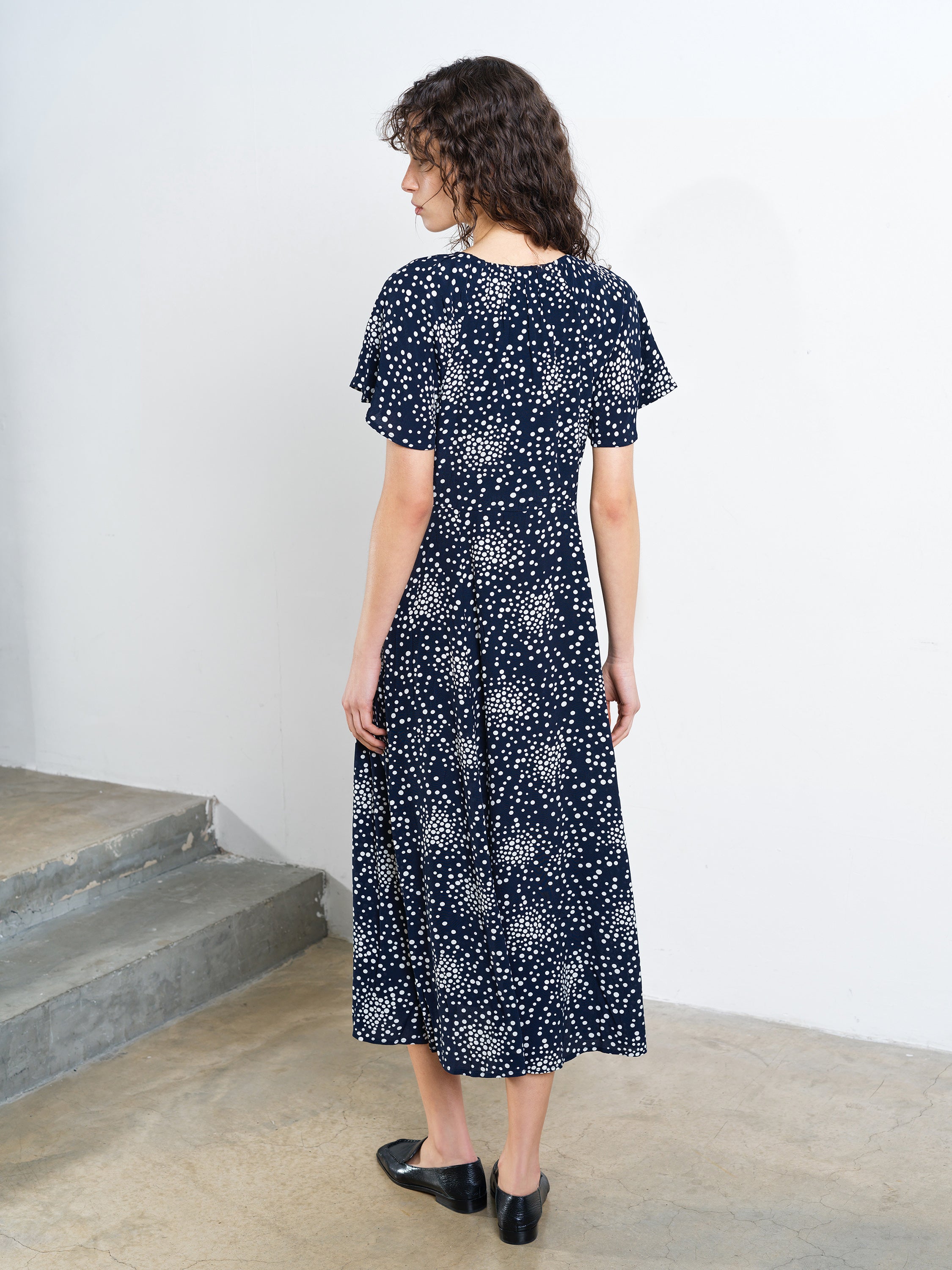 Lizzie Eco Midi Tea Dress