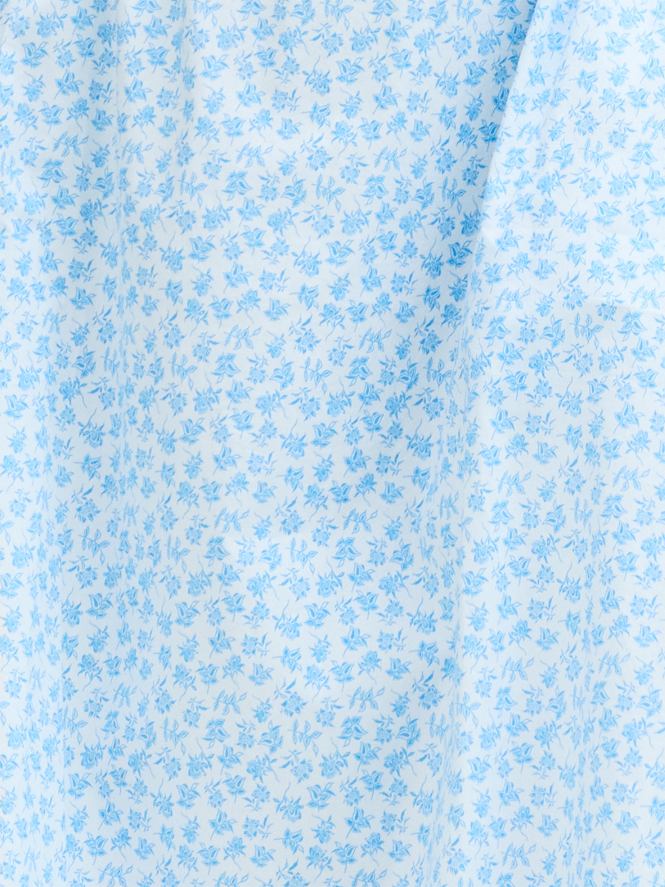 Rhodes Poplin Floral A-Line Midi Dress
