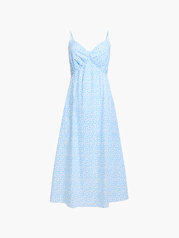 Rhodes Poplin Stacey Fleur Midi Dress