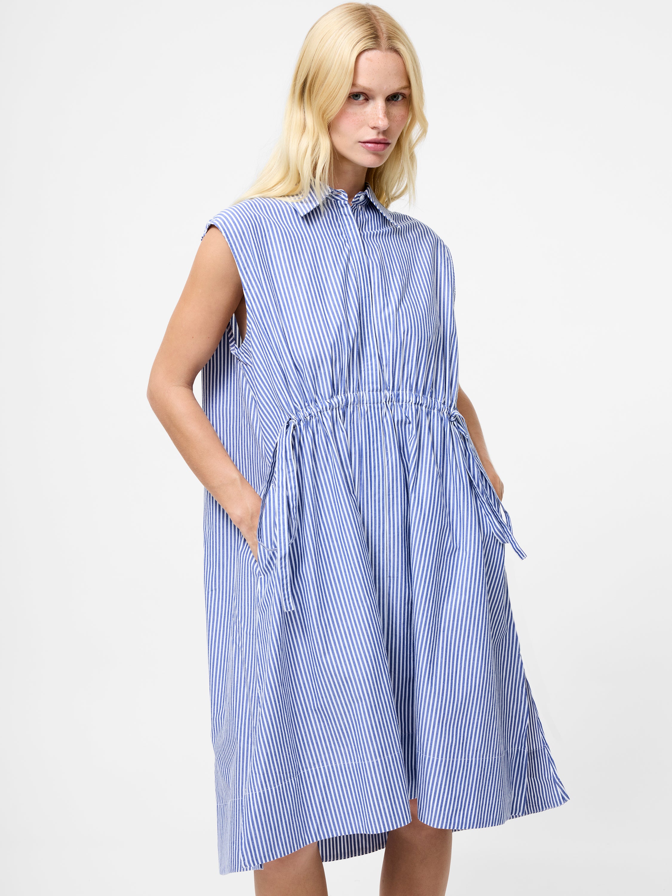Rhodes Stripe Sleeveless Dress