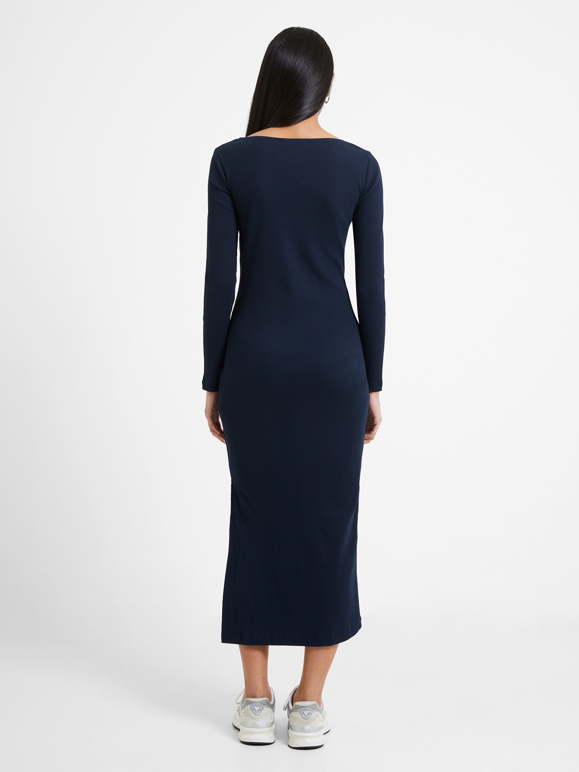 Rassia Rib Crossover Dress