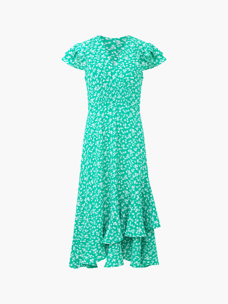 Frill Tea Dress
