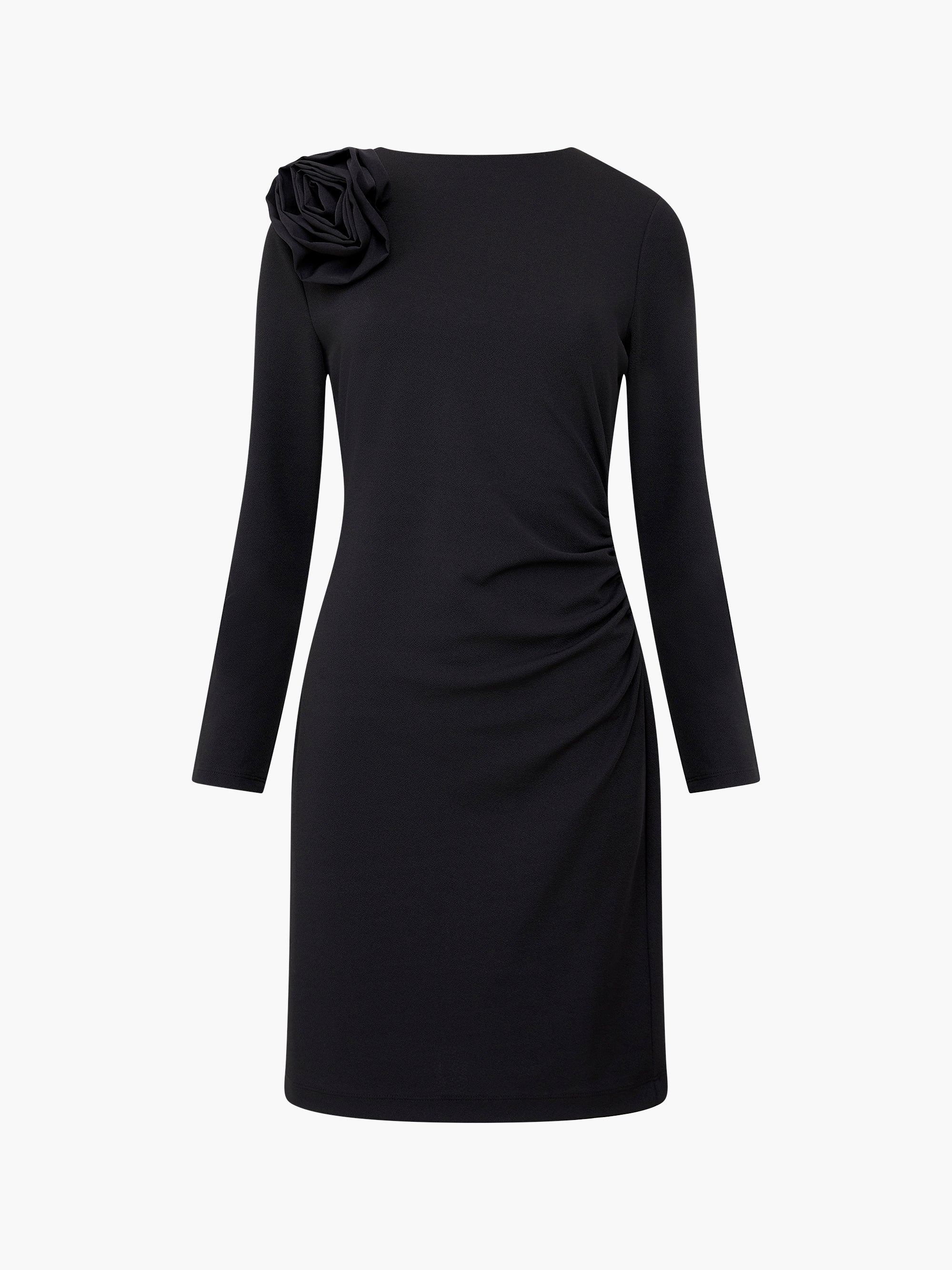 Rosette Jersey Mini Dress