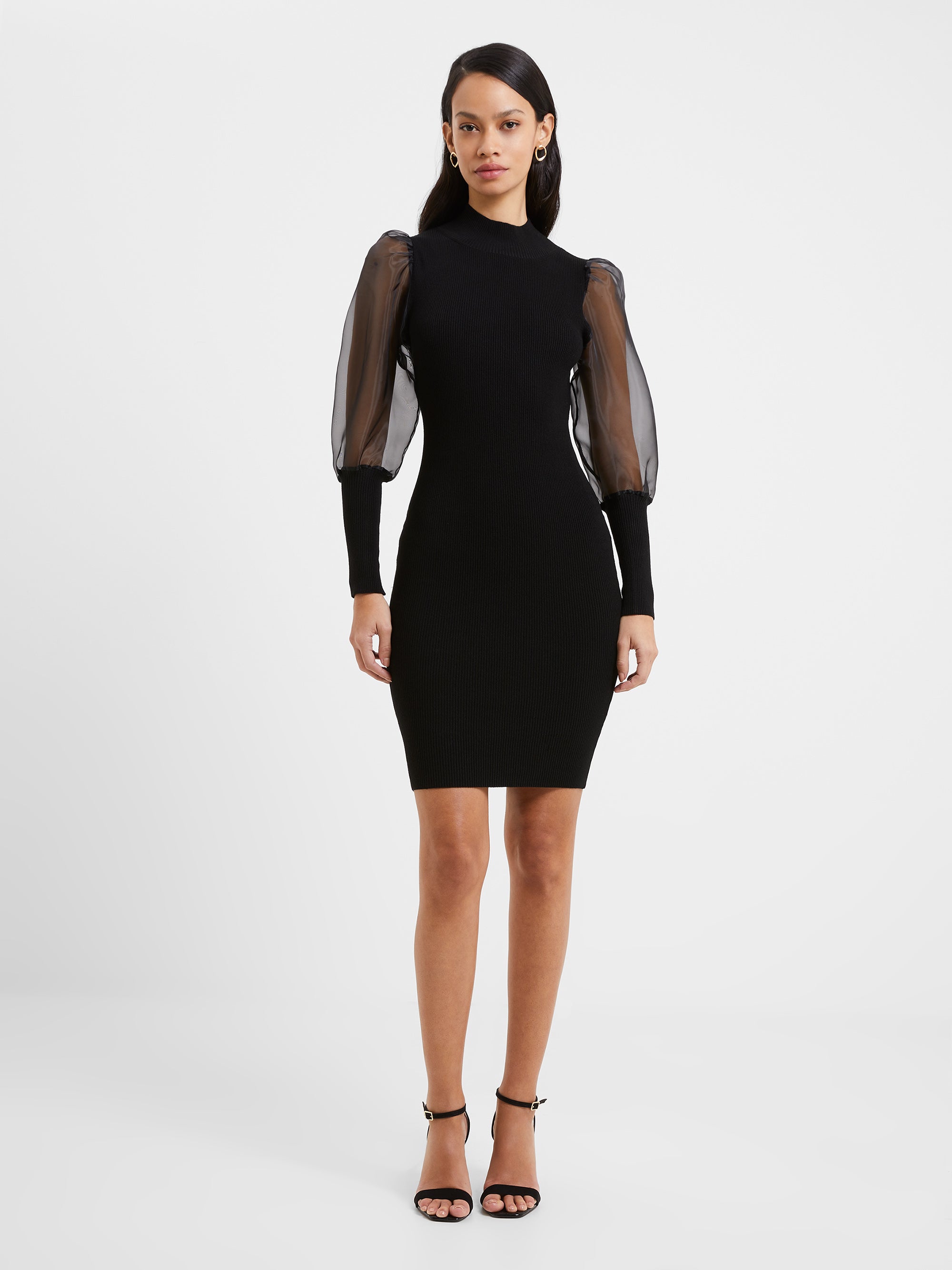 Krista Organza Long Sleeve Dress