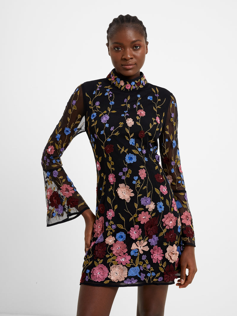 Embellished deals floral dress