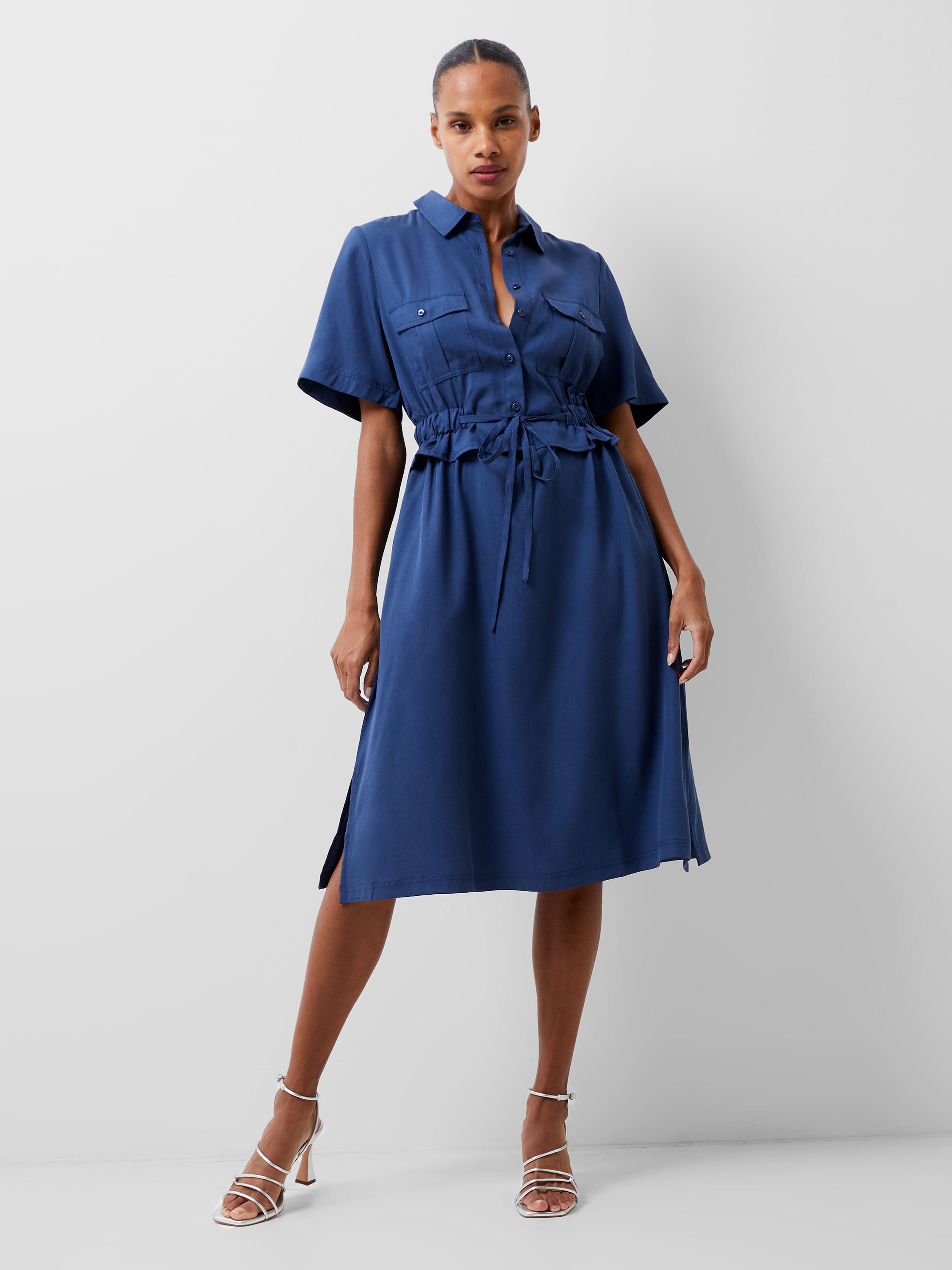 Next blue shirt dress outlet