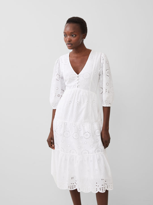 Alissa Broderie Anglaise Dress