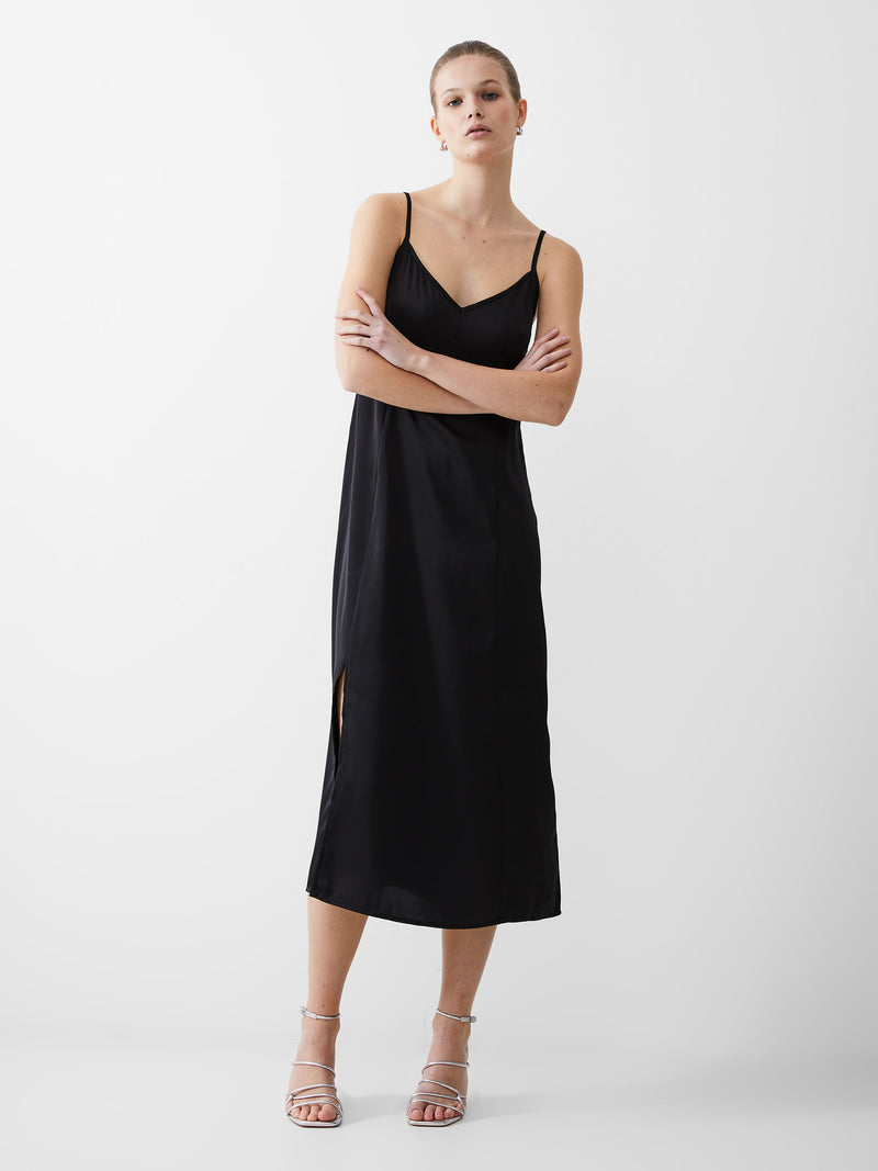 Satin slip dress uk hotsell