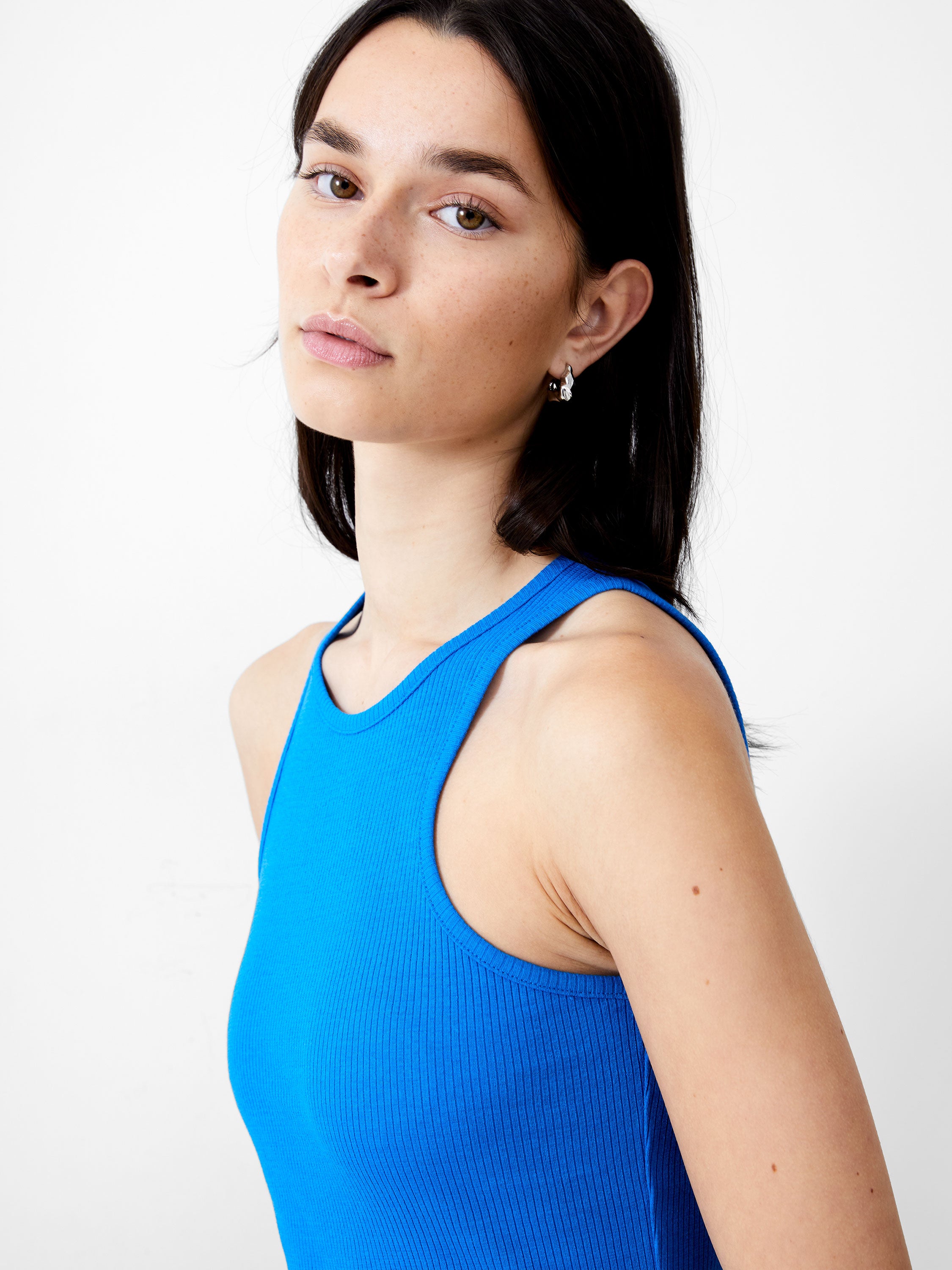 Ribbed Racer Dress