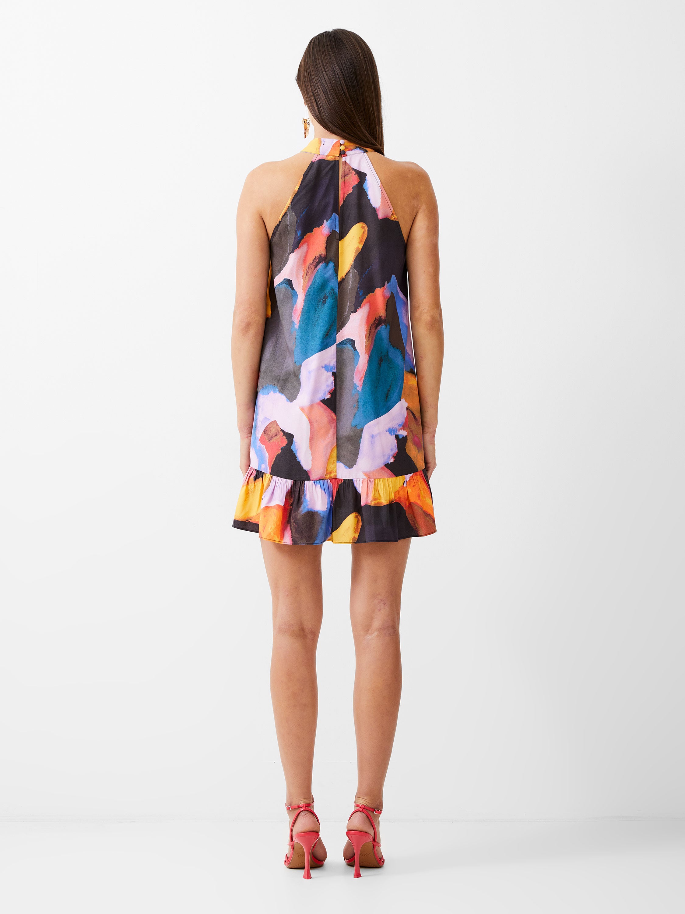 Isadora Halterneck Swing Dress