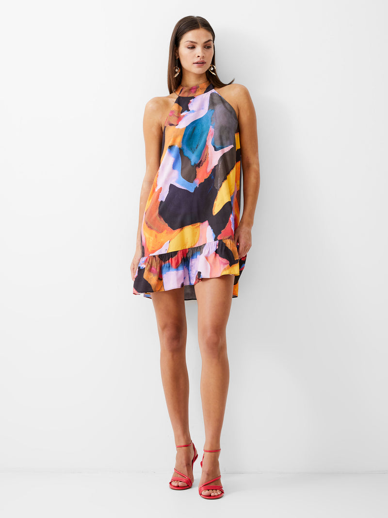 Isadora Halterneck Swing Dress