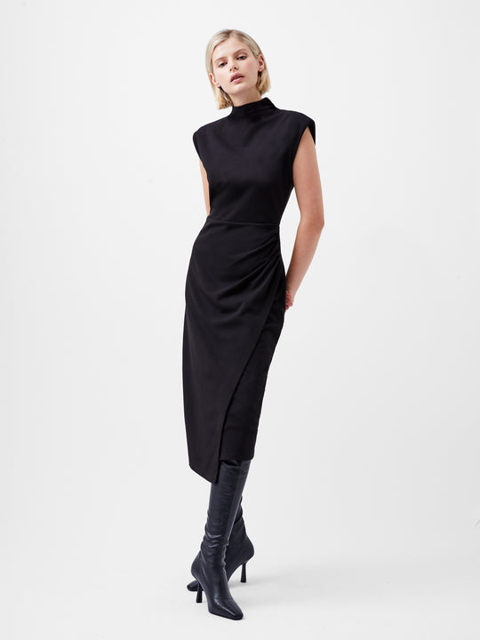Textured Jersey Dress