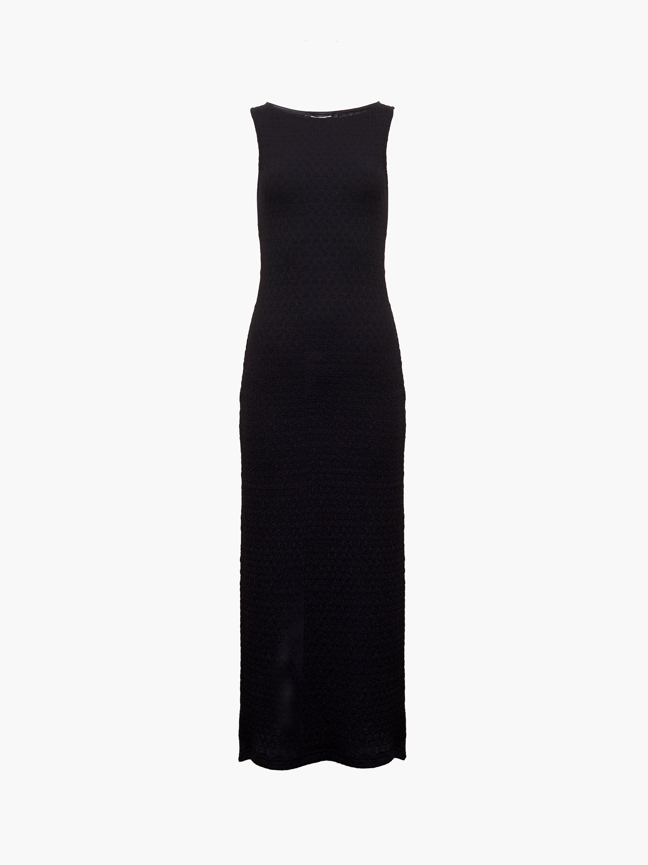 Sadie Textured Boat Neck Dress