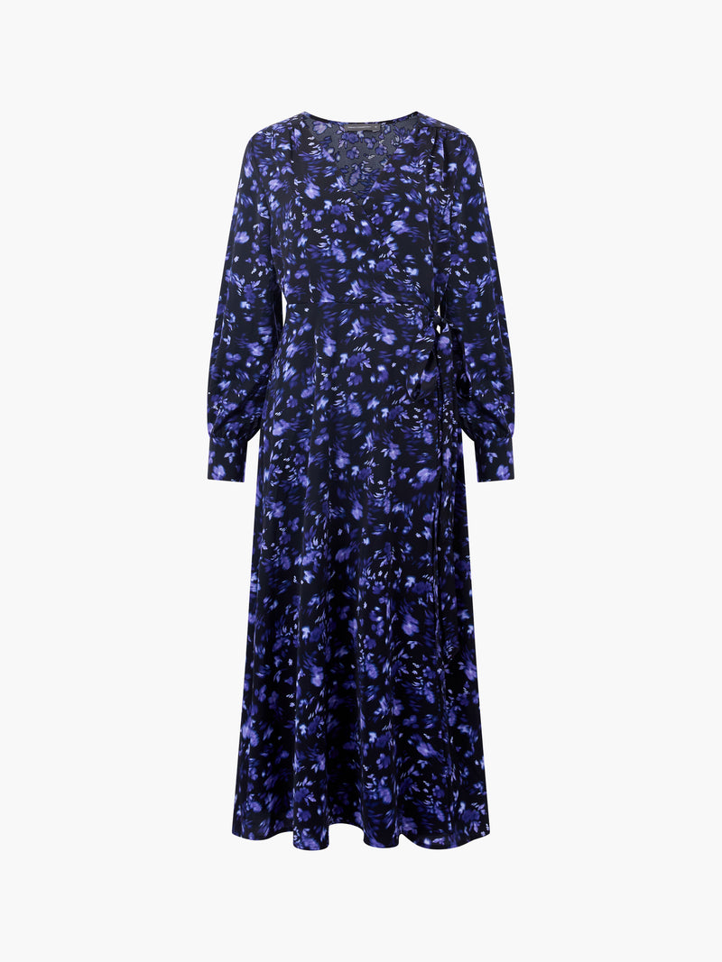 Aden Wrap Long Sleeve Dress