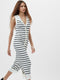 Nadina Sleeveless Stripe Knitted Dress