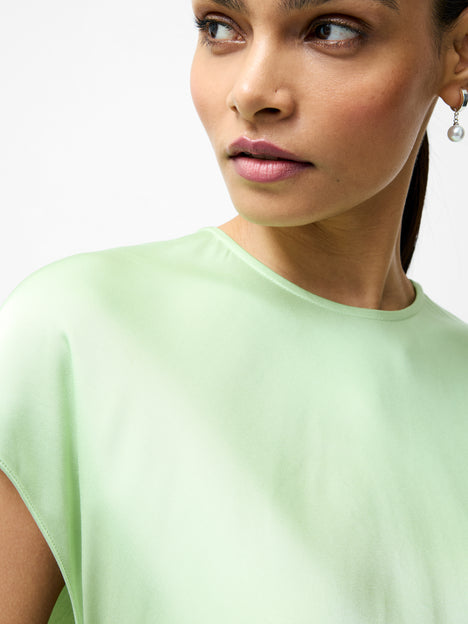 Ennis Eco Satin Column Shape Dress