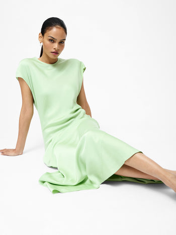 Ennis Eco Satin Column Shape Dress