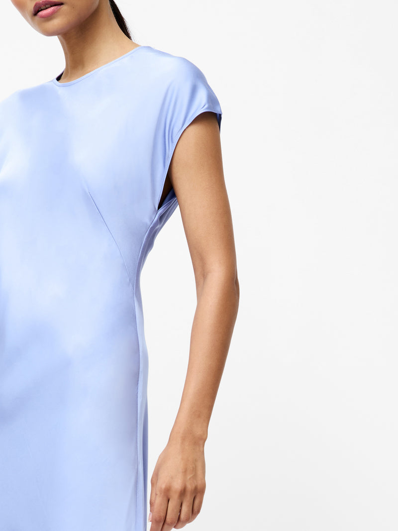 Ennis Eco Satin Column Shape Dress