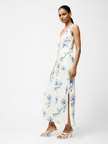 Ennis Vivian Eco Satin Midaxi Dress