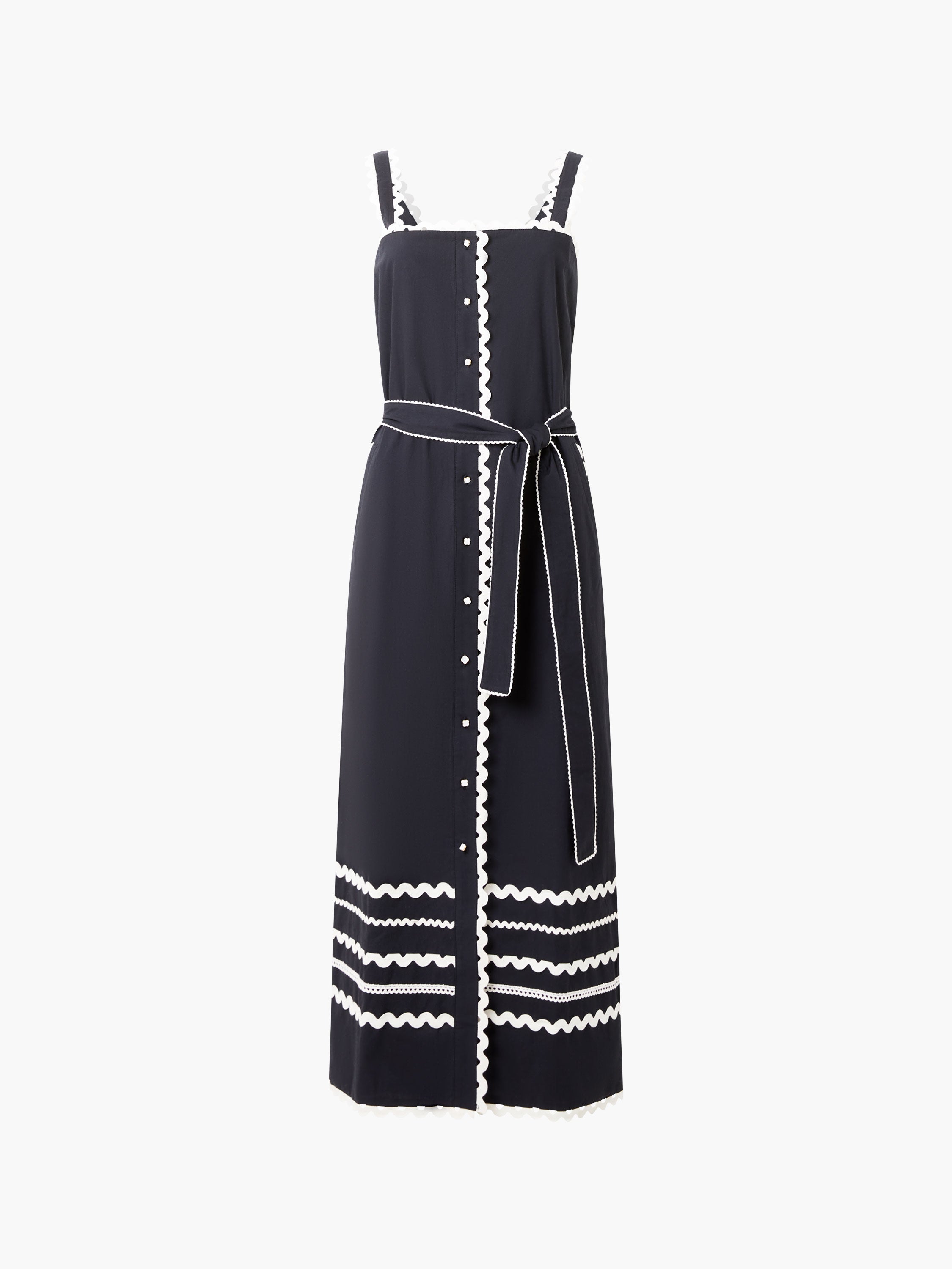 Cambria Cotton Ricrac Dress