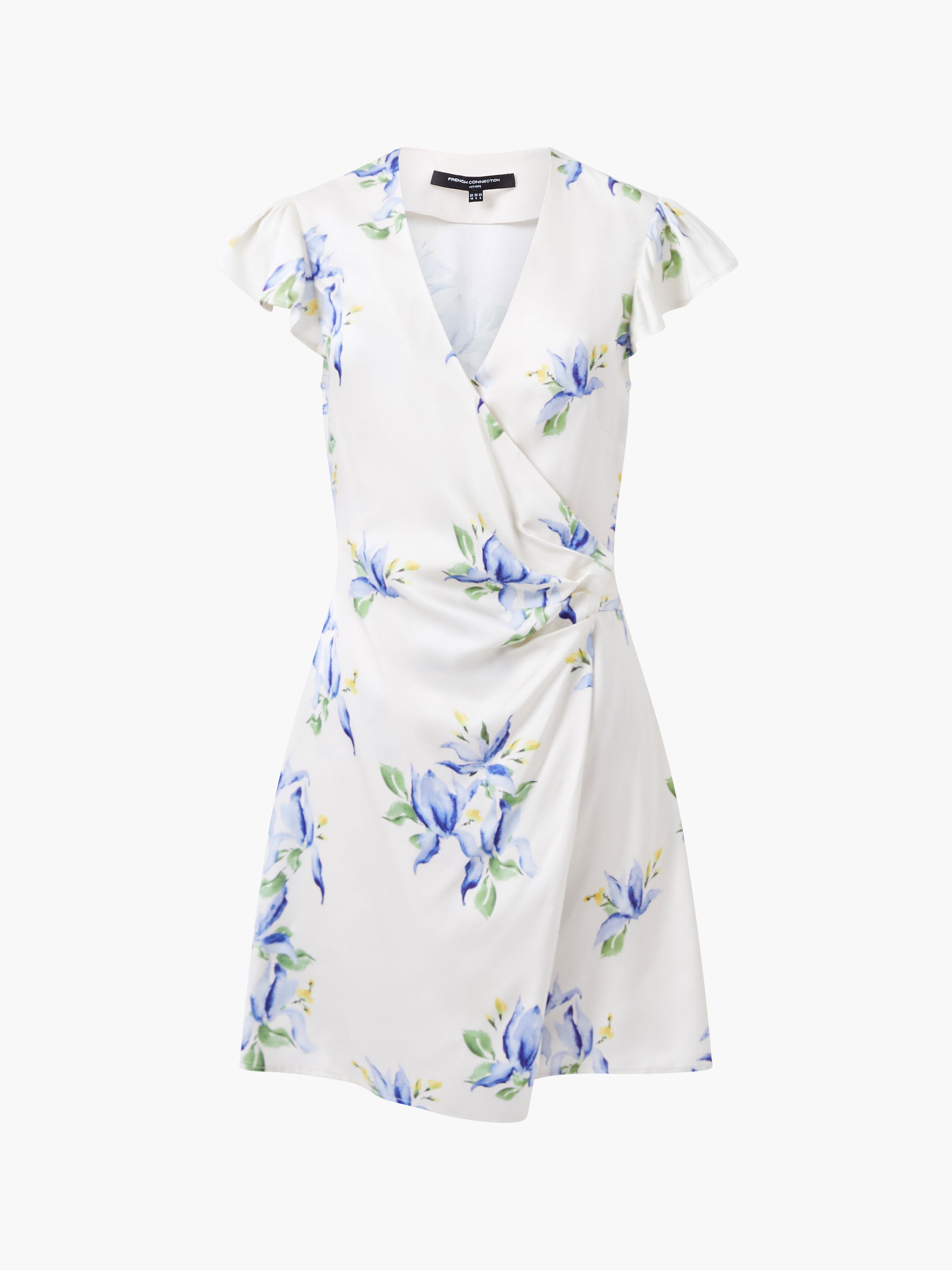 Ennis Vivian Eco Satin Wrap Dress