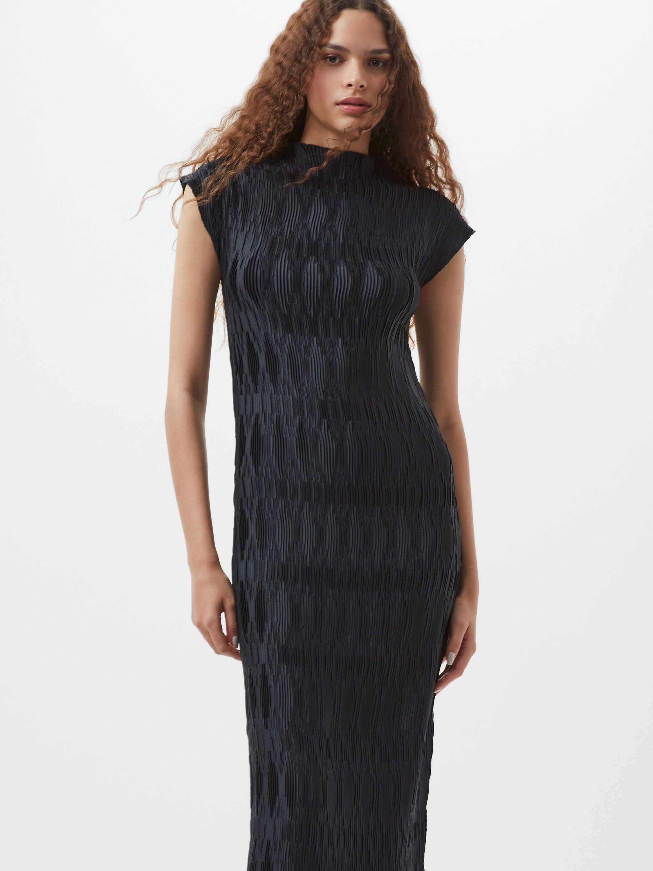 Moira Pleated Dress