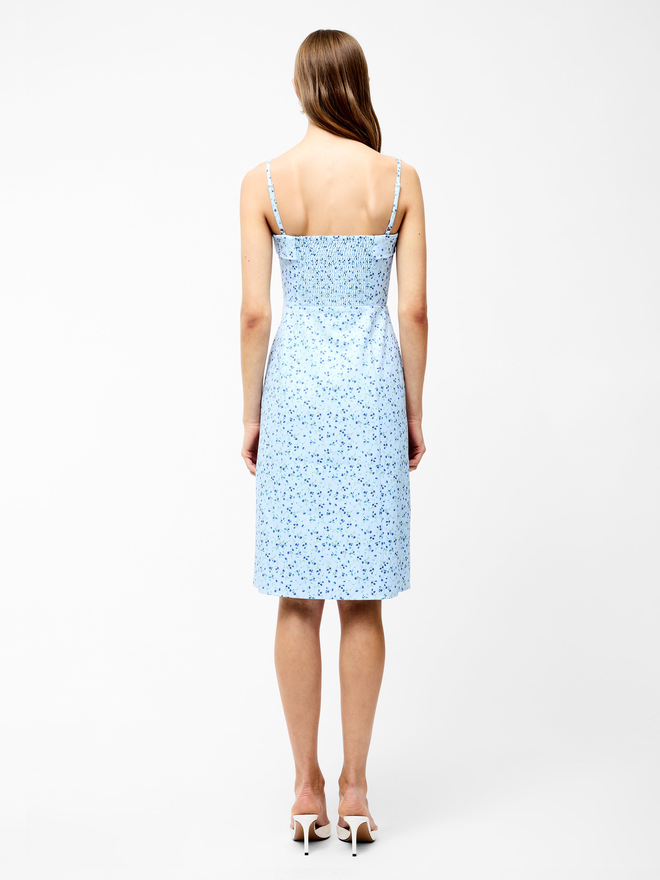 french connection echo crepe midi dress Echo Crepe Strappy Midi Dress
