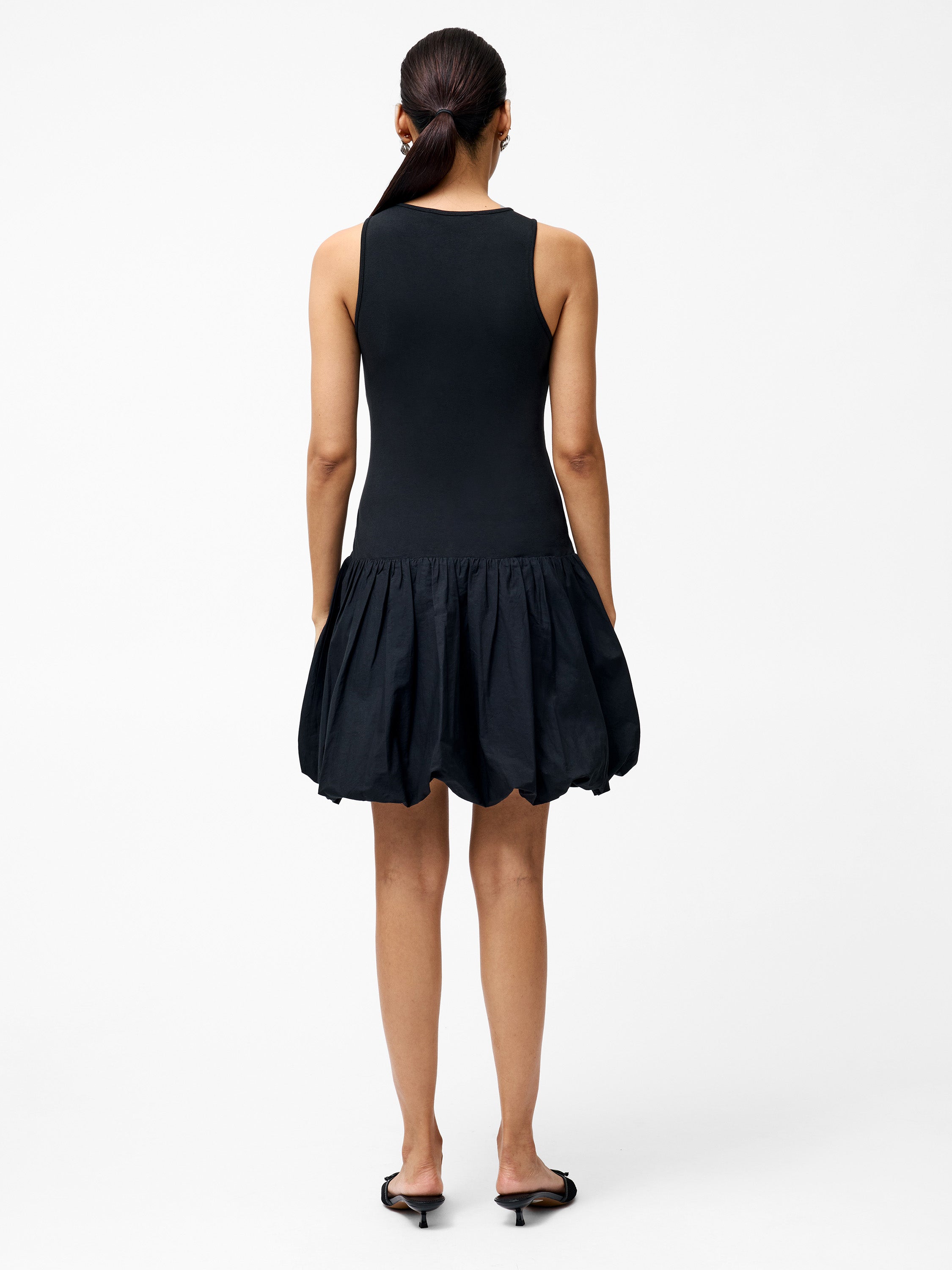 Phoebe Bubble Hem Mini Dress
