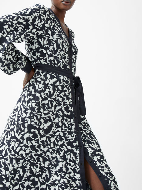 Kelly Almere Crepe Midi Dress