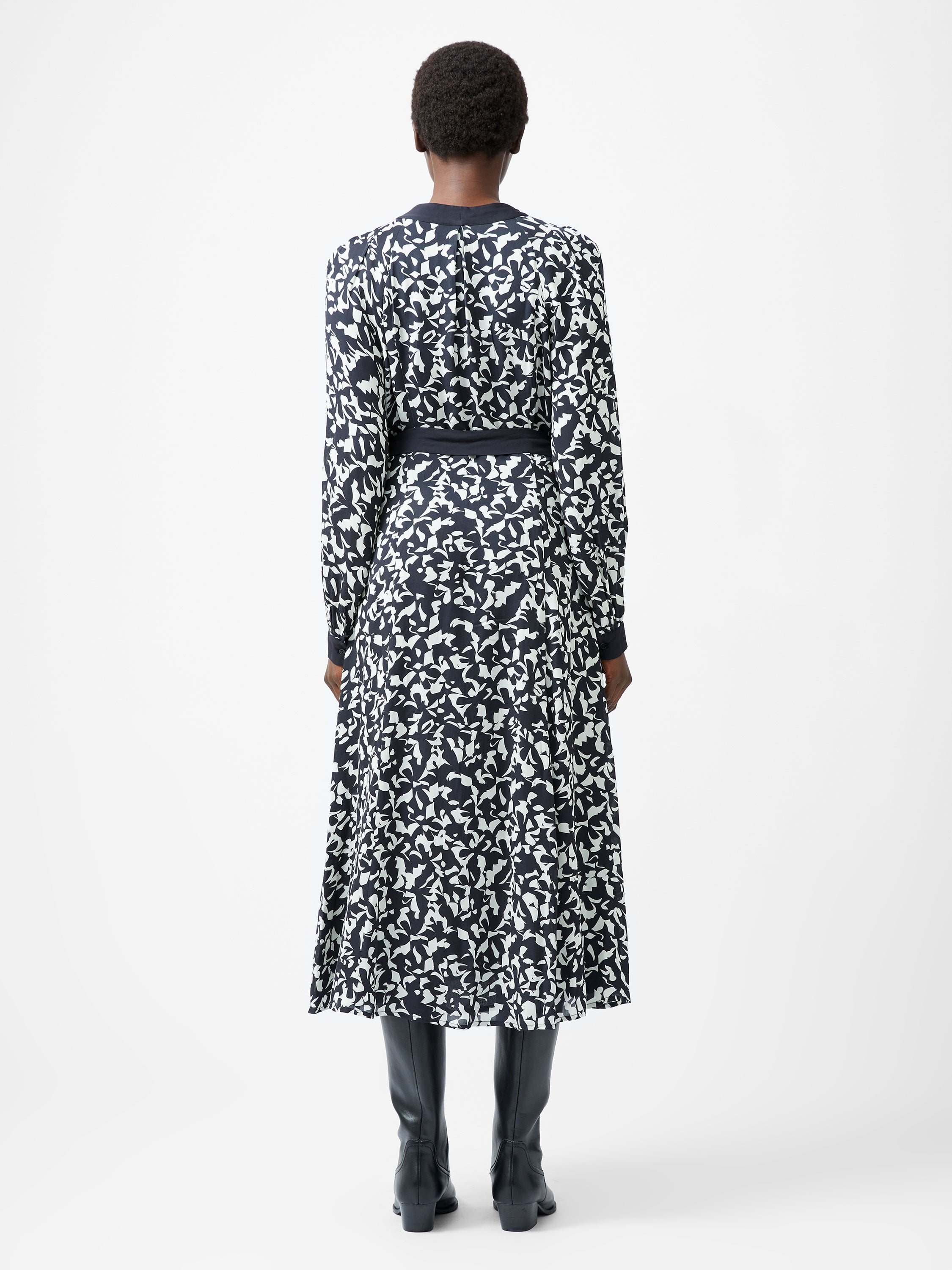 Kelly Almere Crepe Midi Dress