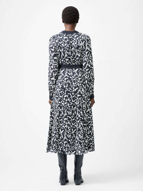 Kelly Almere Crepe Midi Dress