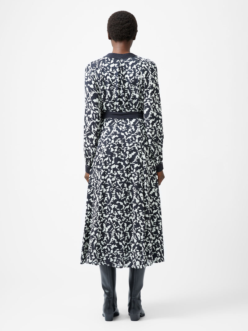 Kelly Almere Crepe Midi Dress