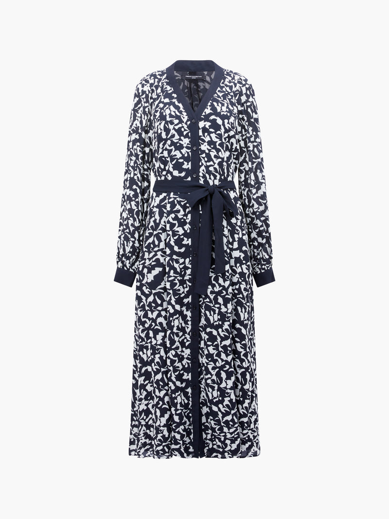 Kelly Almere Crepe Midi Dress