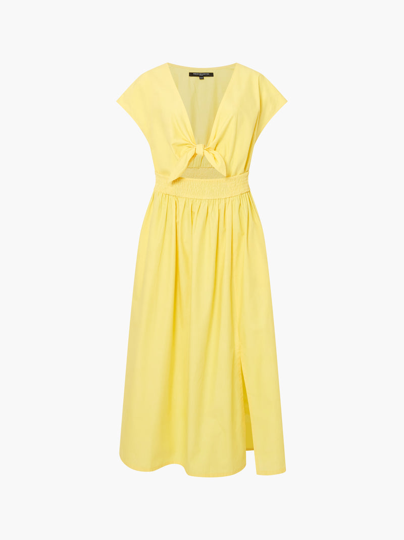 Barletta Poplin Tie Midi Dress